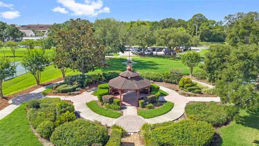 Gazebo at nearby park