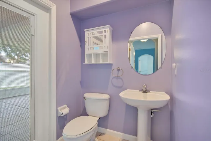 powder room 1st floor