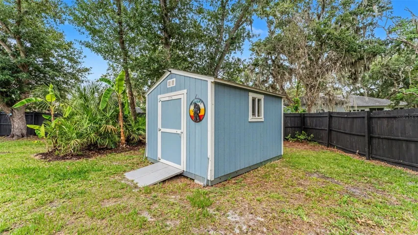 Lawn Equipment Shed