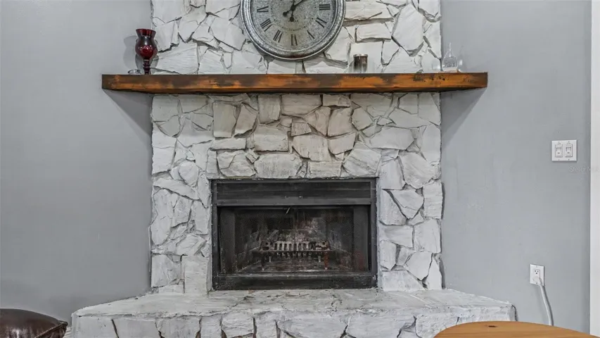 Wood Fireplace