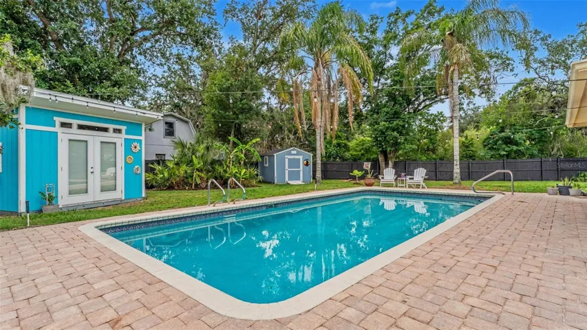 Office Shed Near Pool