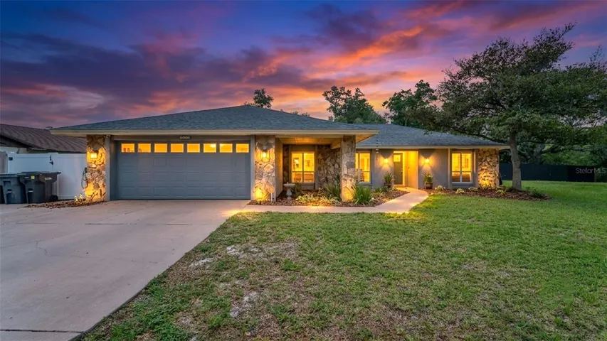 Night/Front of Home