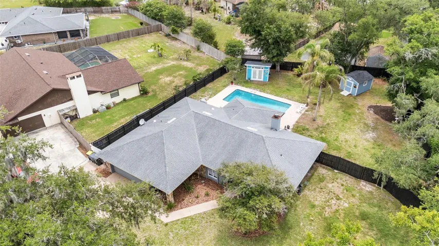 Fully Fenced Backyard