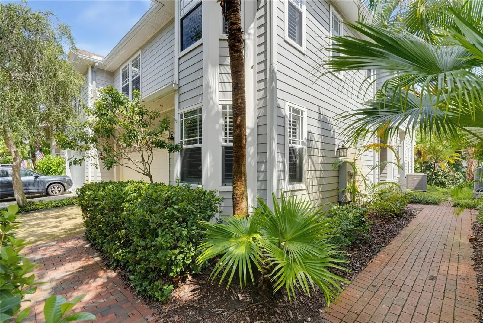 Front of the Townhome