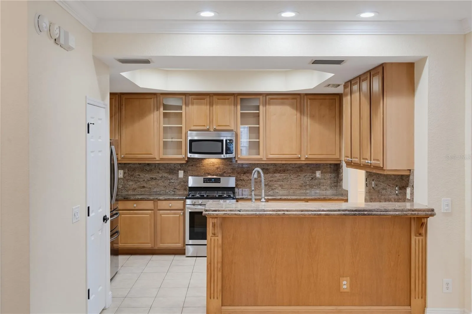 Kitchen from Living Room