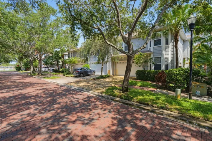 Front of the Townhome
