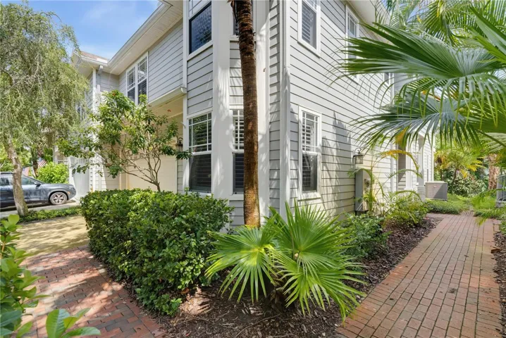 Front of the Townhome