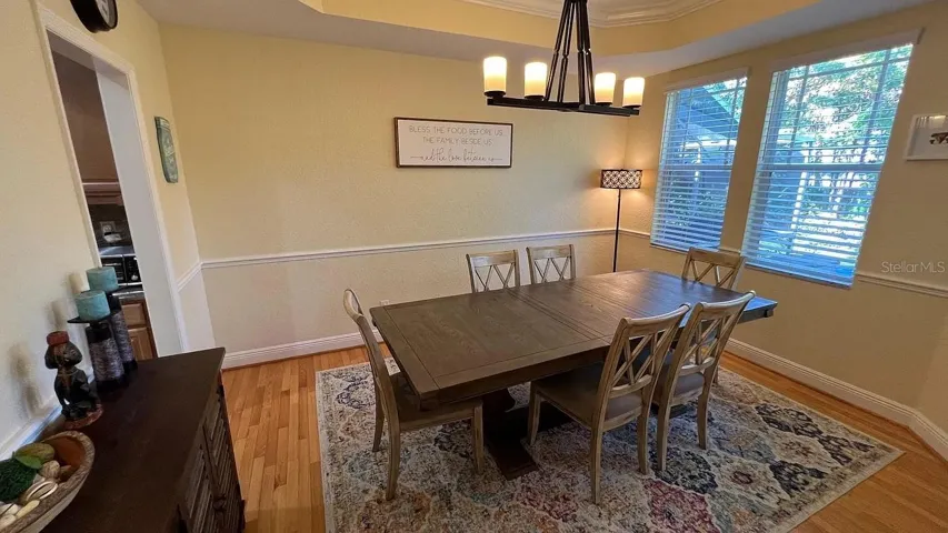 Dining Room view from Living Room
