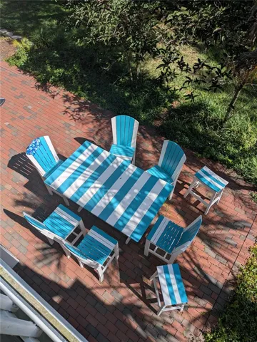 Backyard from Upstairs Balcony