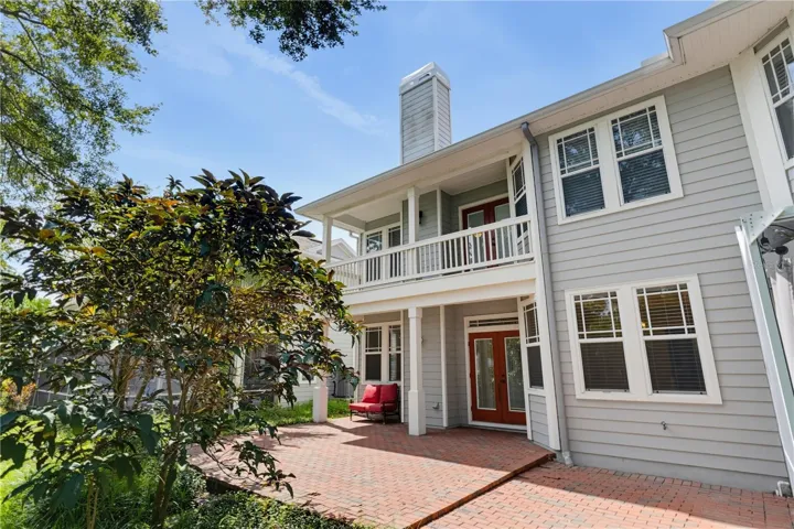 Back of the Townhouse