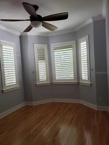 1st Floor Bedroom with Plantation Shutters