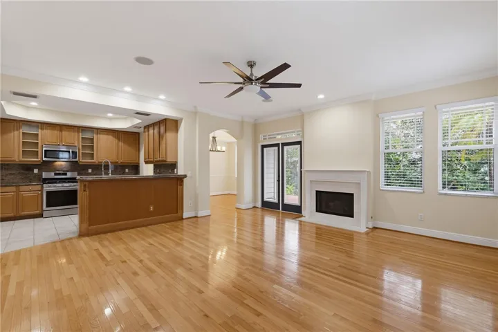 Living Room Looking toward Kitchen