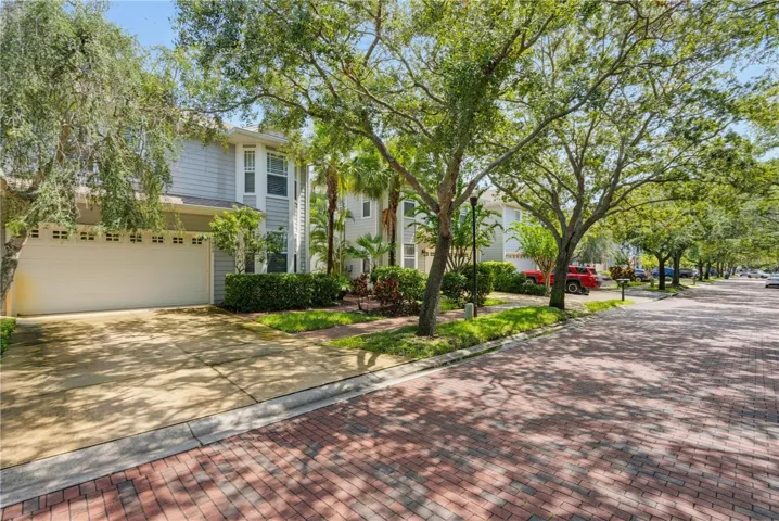 Front of the Townhome