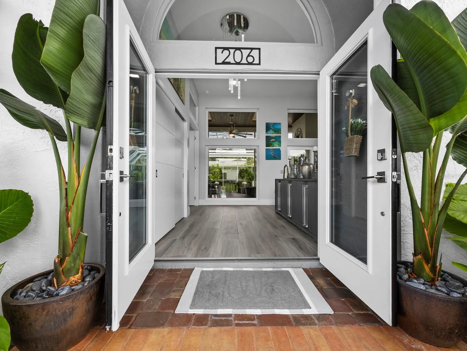 Entry looking into Foyer