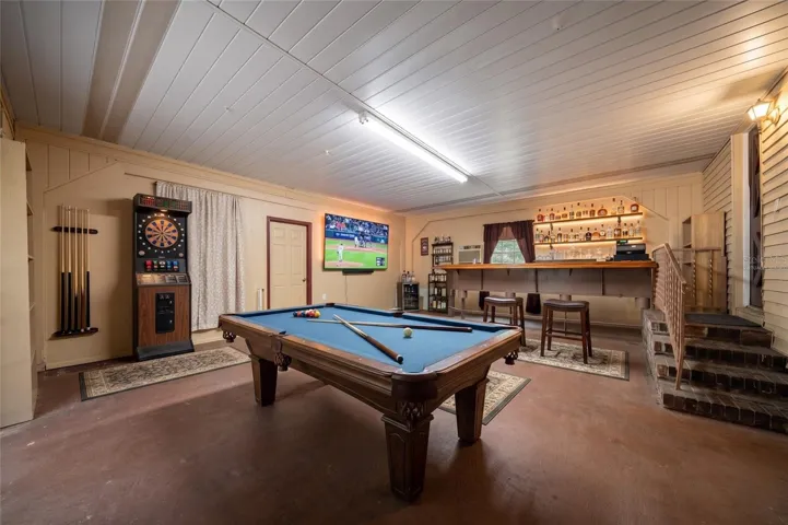Game Room Virtually Staged