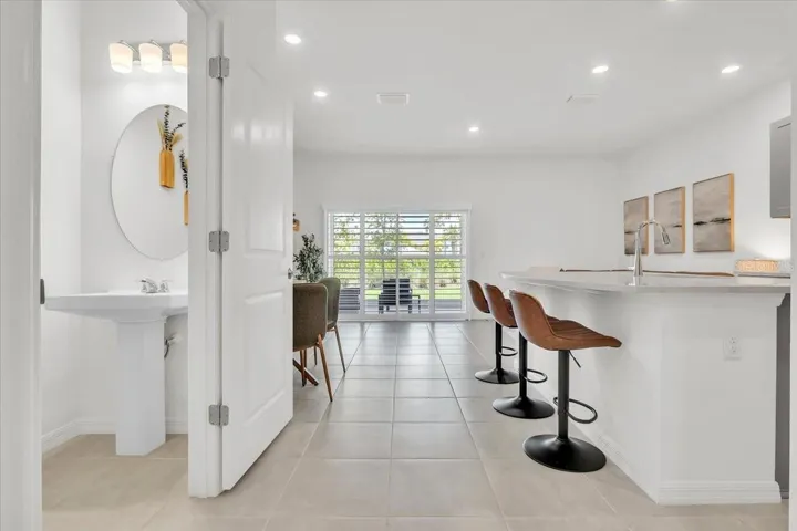 downstairs half bath