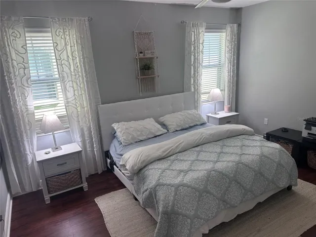 Primary Bedroom on 1st floor off living room