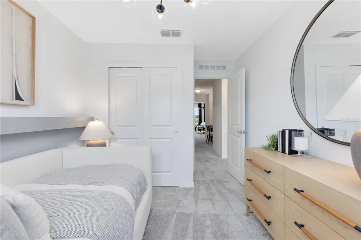 Model Home Design Only. Pictures and furnishings are for illustrative purposes only. Elevations, colors and options may vary. Furniture is for model home staging only.