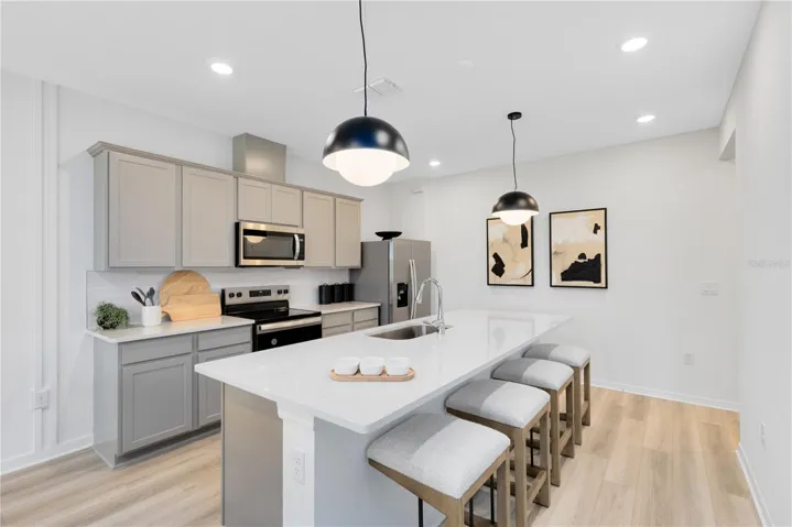 Model Home Design Only. Pictures and furnishings are for illustrative purposes only. Elevations, colors and options may vary. Furniture is for model home staging only.