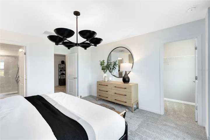 Model Home Design Only. Pictures and furnishings are for illustrative purposes only. Elevations, colors and options may vary. Furniture is for model home staging only.