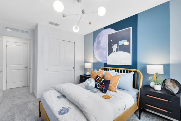 Model Home Design Only. Pictures and furnishings are for illustrative purposes only. Elevations, colors and options may vary. Furniture is for model home staging only.