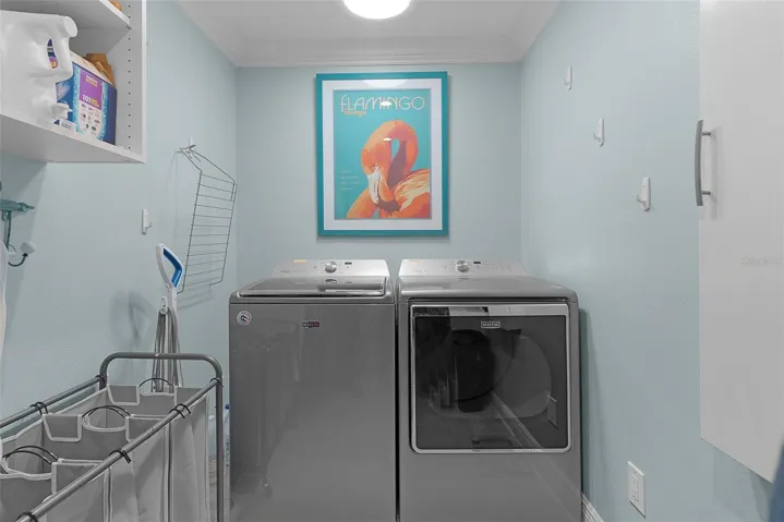 So convenient & with a drop down ironing board as well!