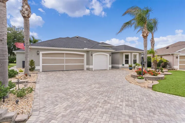 Paver driveway