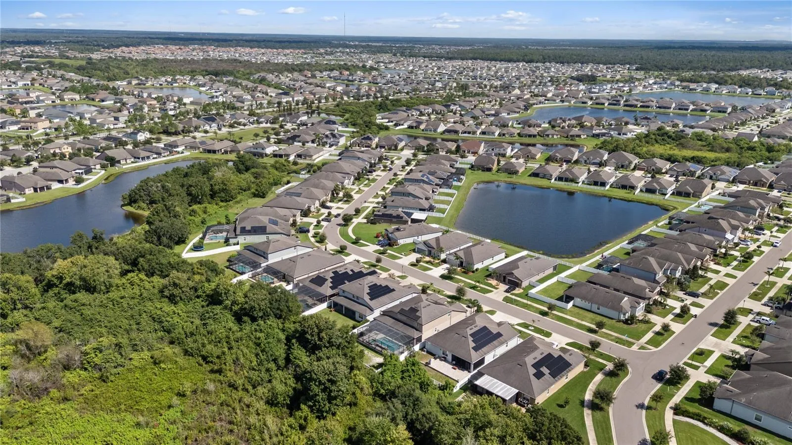 Bird's Eye View of Property