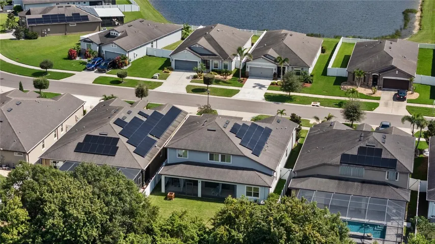 Aerial View of Property