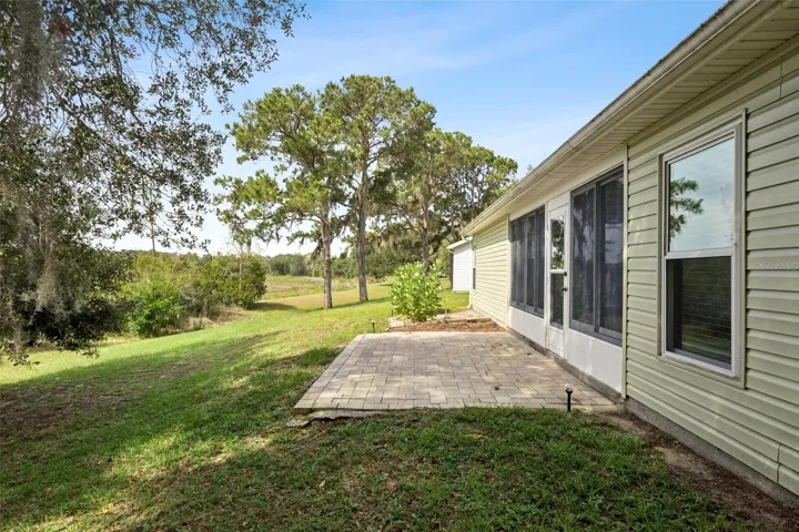Another Rear View of the Private Backyard with Butterfly Garden