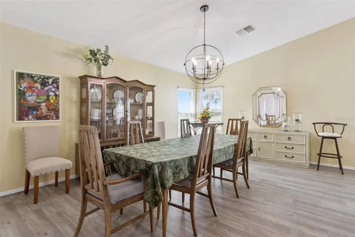 Family Room currently being used as a Dining Room