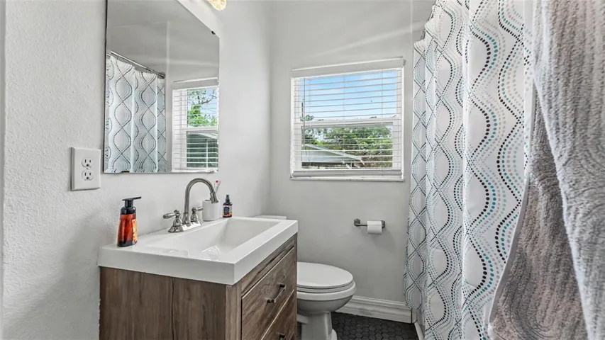 hallway bathroom