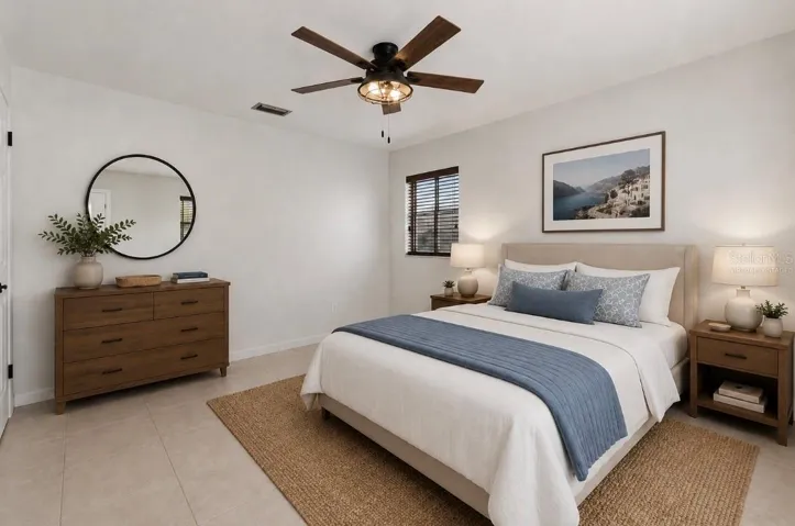 PRIMARY BEDROOM (virtually staged)