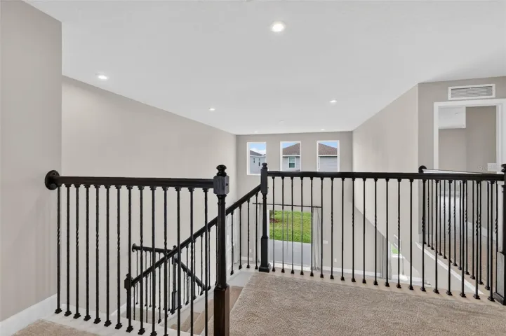 Landing on second floor