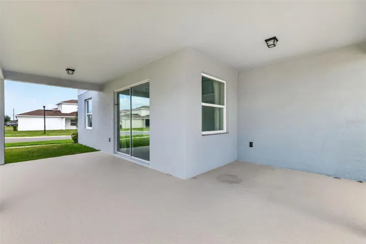 Back covered porch