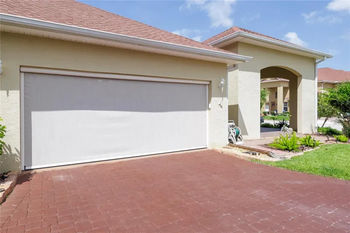 Garage entry
