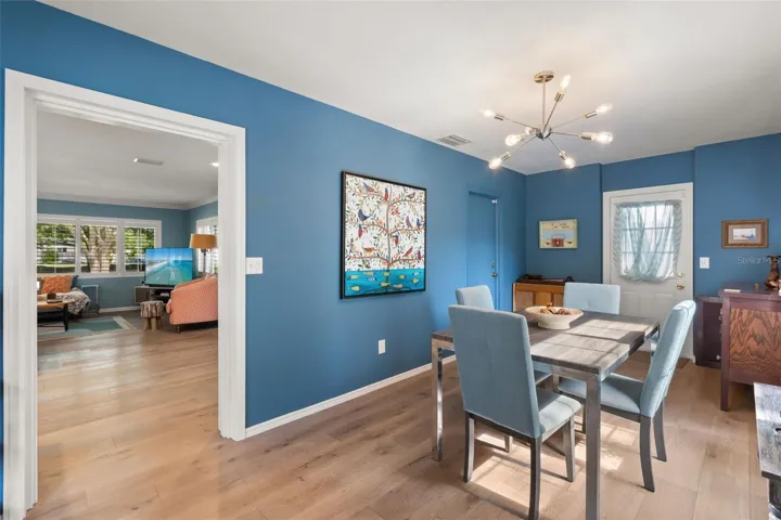 dining room looking into family room