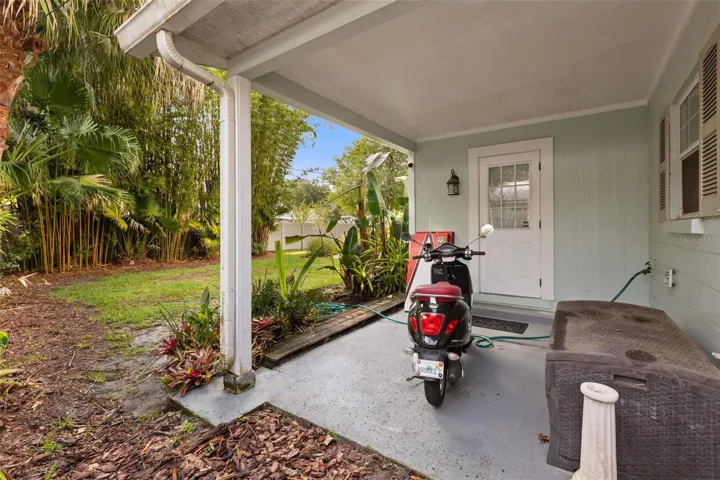 backyard covered storage