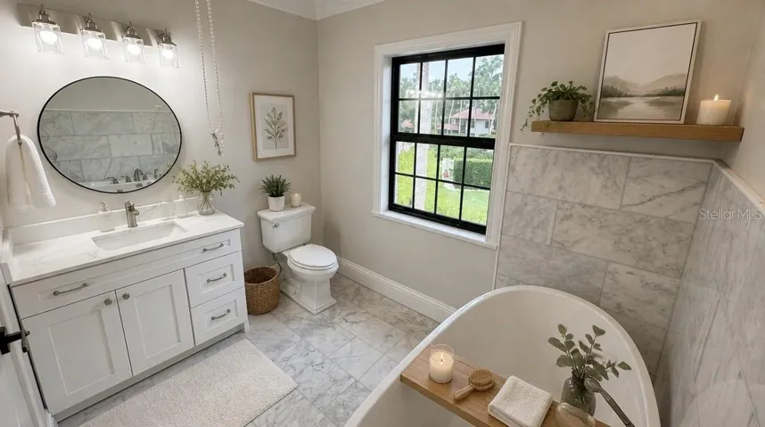 Bathroom 3 Staged