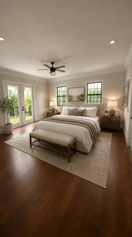 Bedroom 2 Staged