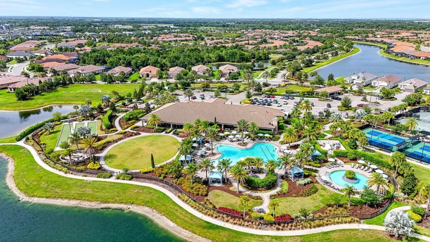 Main clubhouse, pool, amenity center