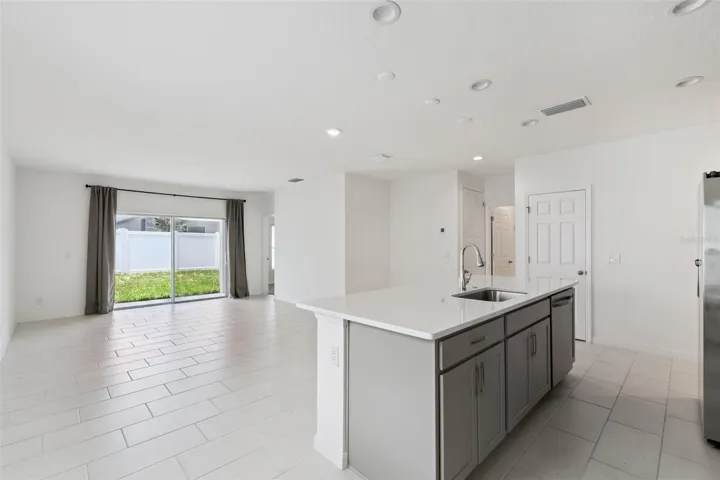 Family Room & Kitchen