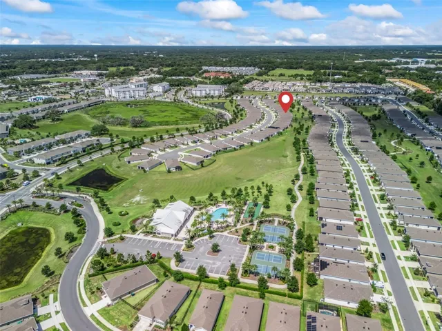 Located not far from the community pool and recreation area