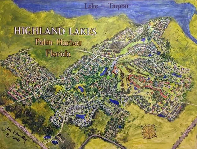 Highland Lakes Map