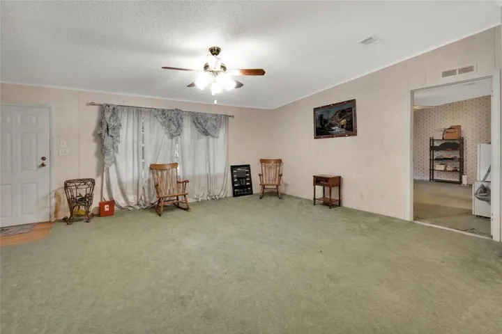 living room, door to front porch