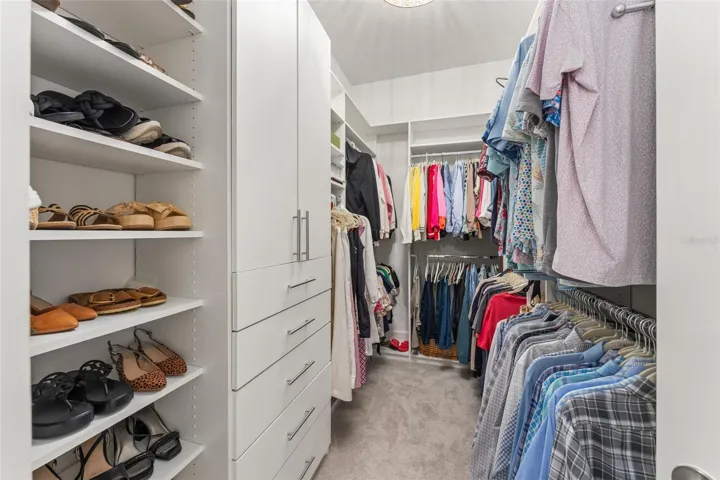 Master Walk-in Closet