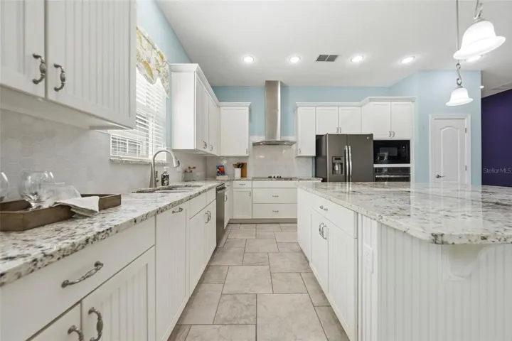 Plenty of countertop space for all of your cooking and entertaining needs