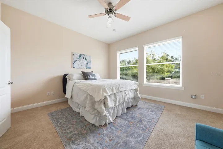 Primary Suite - windows offer hurricane shutters
