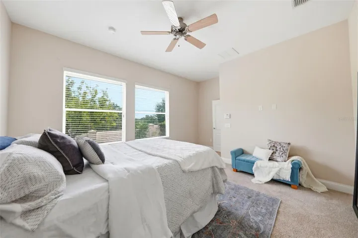 Bright and airy Primary bedroom suite