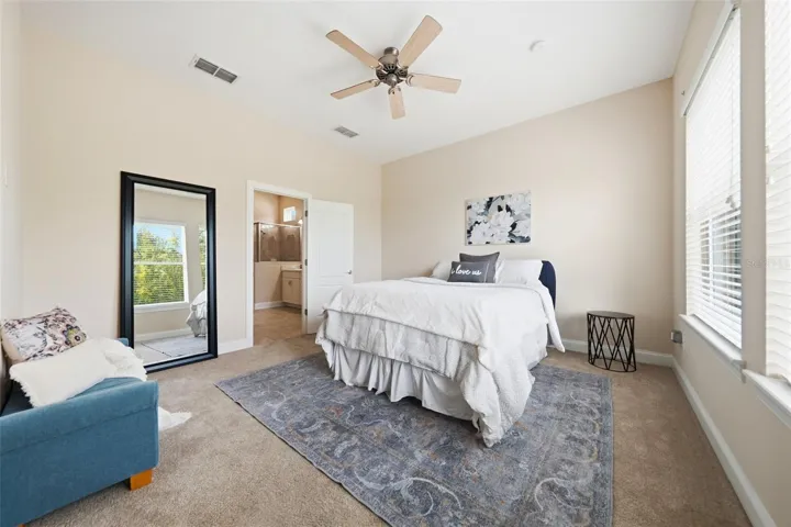 Primary bedroom with ensuite